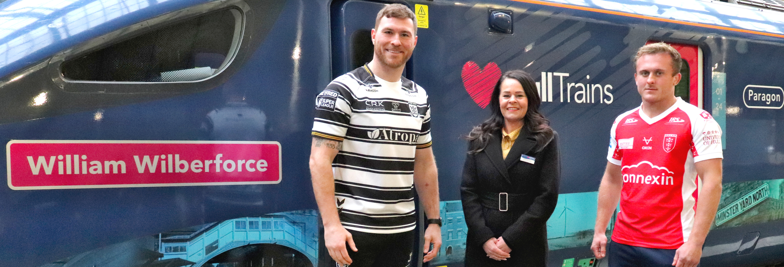 Hull Trains partners with rugby league teams Hull KR and Hull FC